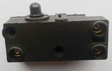 Mikro Elektrik Güç Anahtarı, Siyah Yuvarlak Cap Push Button Güç Anahtarı AC