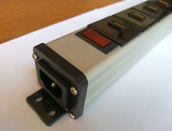 10 Çıkış USB Şarj Güç Şeridi, Monte Dalgalanma Koruyucusu Akıllı USB Şarj