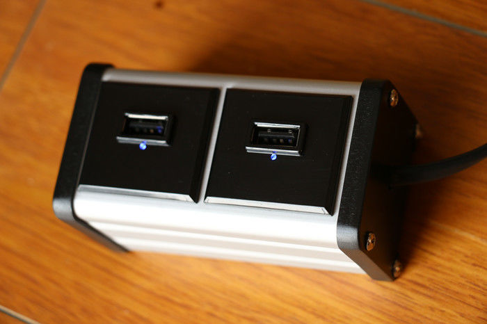 Cep Telefonu İçin Evrensel Masaüstü USB Şarj İstasyonu 2 Port Hızlı Şarj