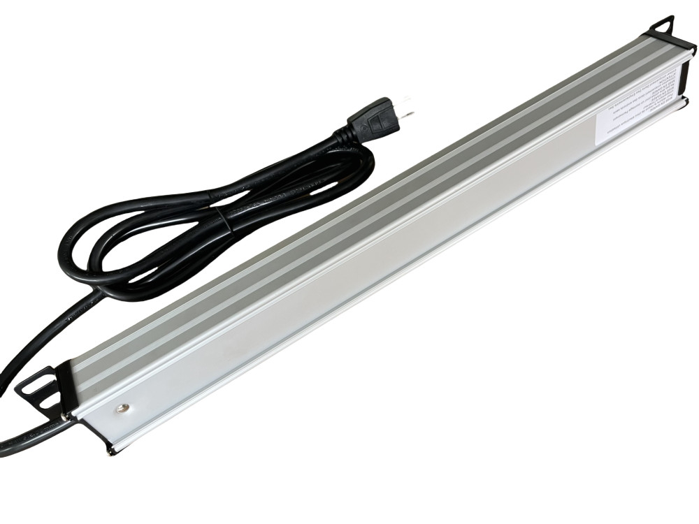 6 yollu Metal Tablar 10'luk uzatma kablosu ile çoklu çıkışlı güç bandı 14AWG NEMA 5-15P