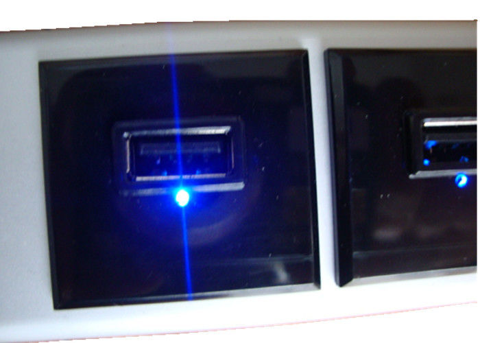 8-USB Portları Cep Telefonu ve Tablet için Güç Şeridi, 5V 2.1A çıkışlı Çoklu Usb Şarj Cihazı