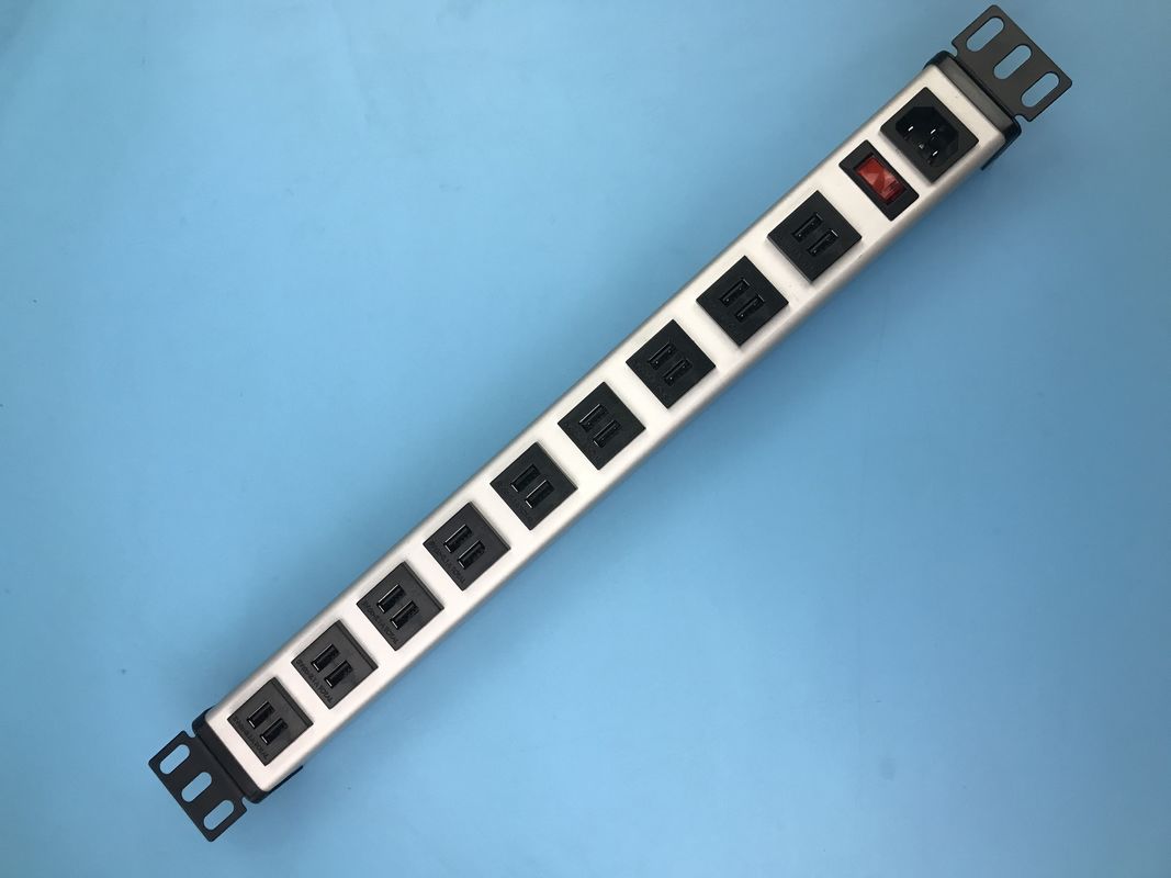 IPads / IPhone / Akıllı Telefon 5VDC 2.1A için Akıllı 18 Çift Bağlantı Noktalı Usb Güç Şeridi